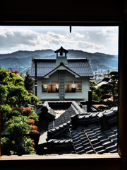 絵画のような風景‐消防屯所