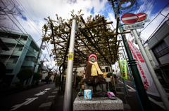 お地蔵さまの在る住宅街