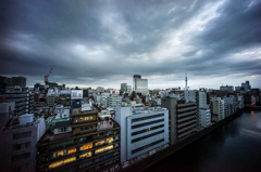 今朝の空
