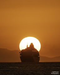 夕暮れの飛鳥Ⅱ