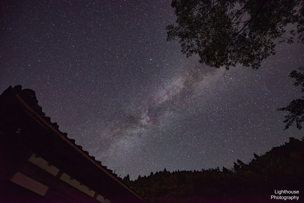 夜空の星