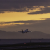 夕空へ