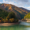 秋の音水湖