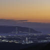 暮れゆく街を見下ろして