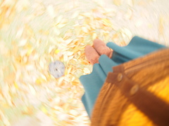秋のつむじ風