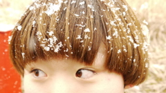 white snow
