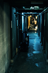 Turquoise Blue back street　河原町近辺2