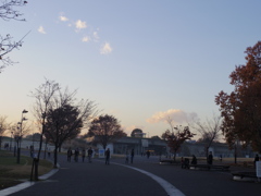 夕暮れ