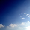 青い空