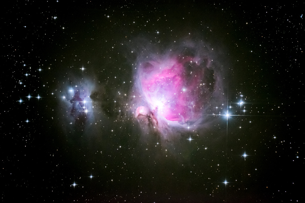 M42：オリオン大星雲