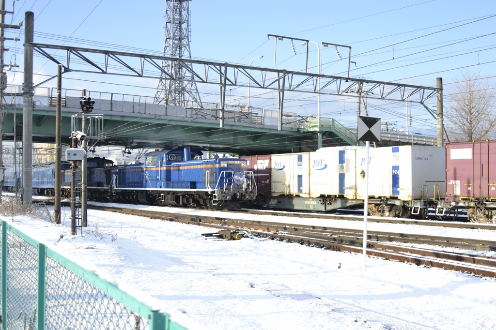 2015/03/14　北斗星　DD五稜郭駅へ
