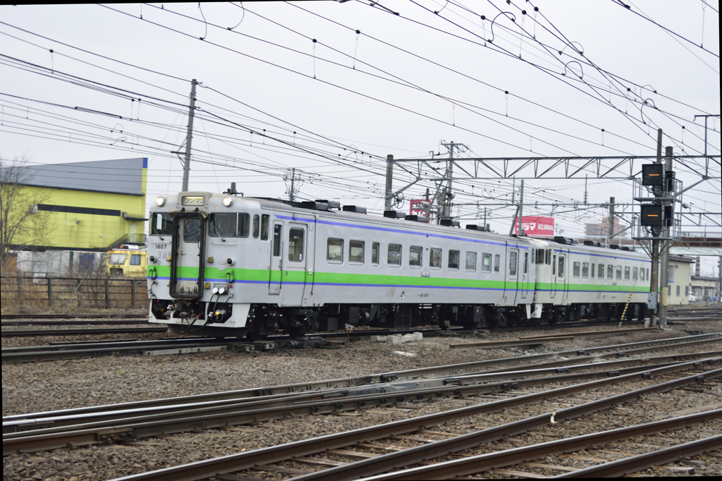 新しいアングルを求めて　キハ40