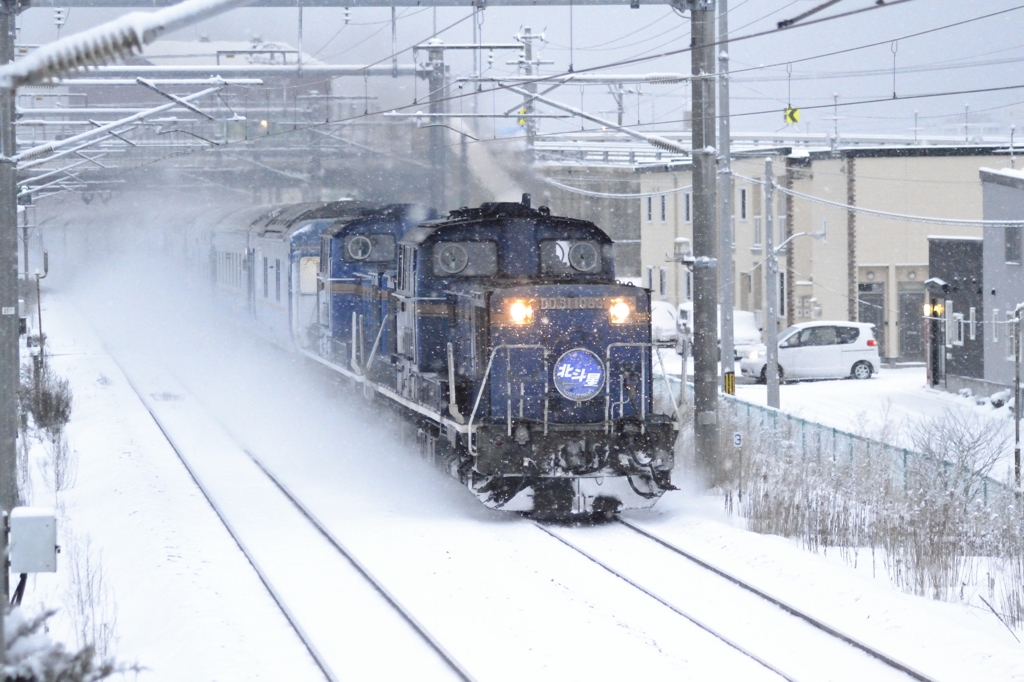 2015/01/29　北斗星　ディーゼル車牽引　7