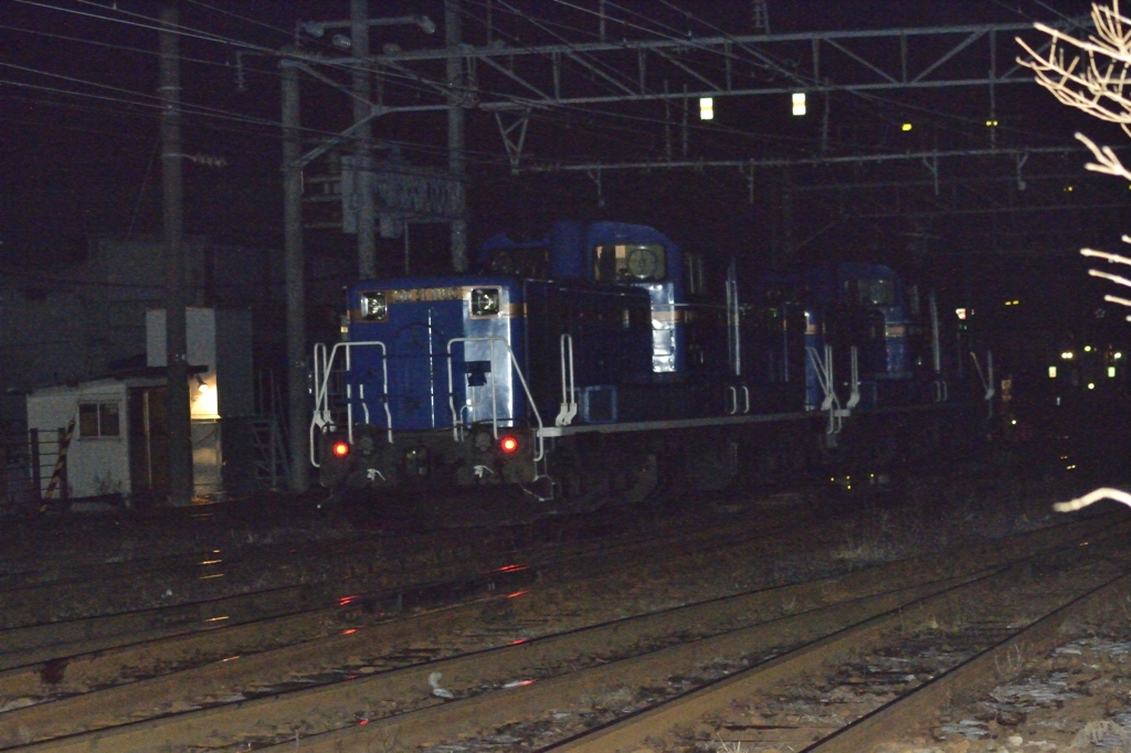 車庫到着(トワイライトエキスプレスDD)　