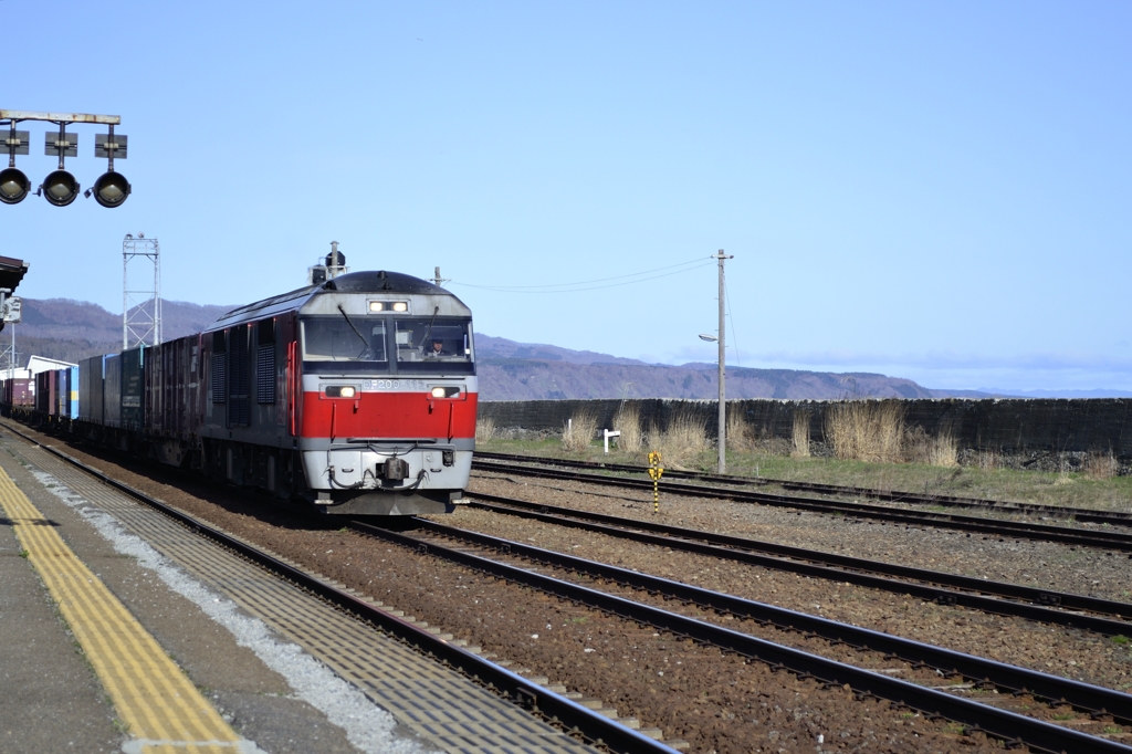DF200と対岸