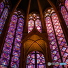 サントシャペル教会のステンドグラス