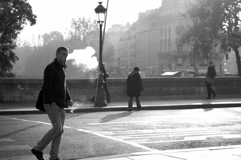 Le Parisien qui fume