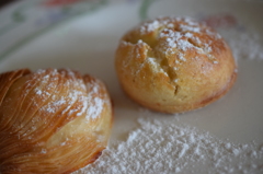 ナポリのお菓子-sfogliatella