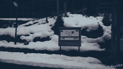 雪の駅