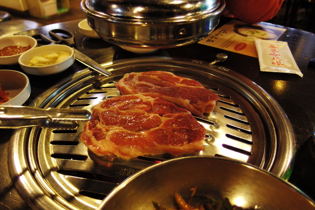 목살