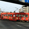 路面電車を流し撮りしてみる　其の壱。