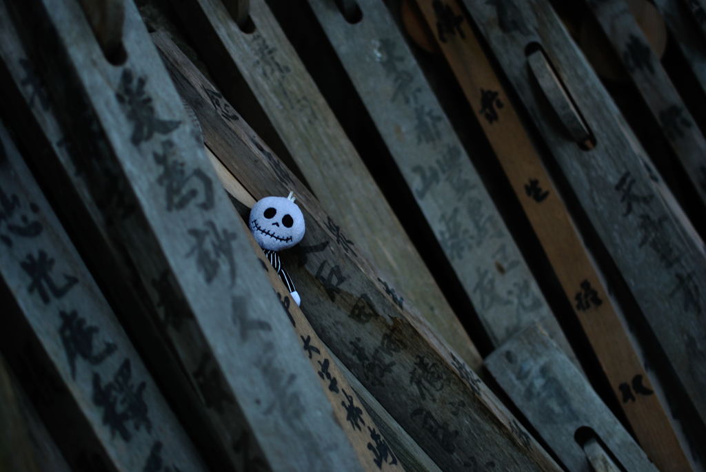 宝珠山立石寺 × ハロウィーン？