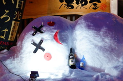 呑み過ぎた雪ダルさん