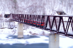 おもちゃの野岩鉄道3_冬