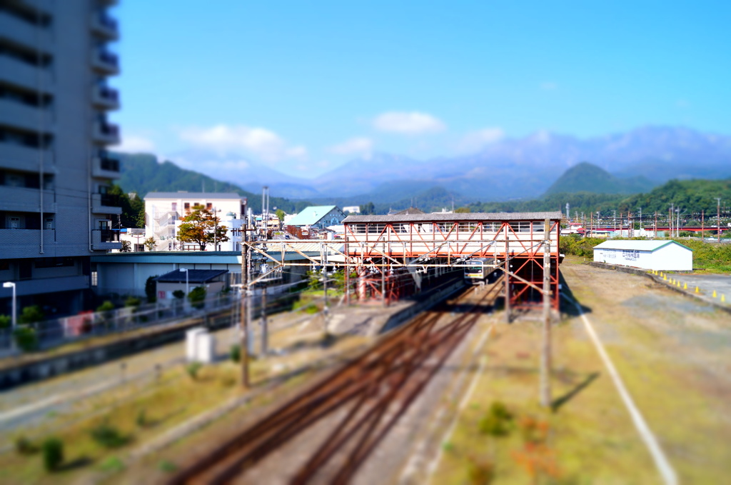 日光駅　遊び