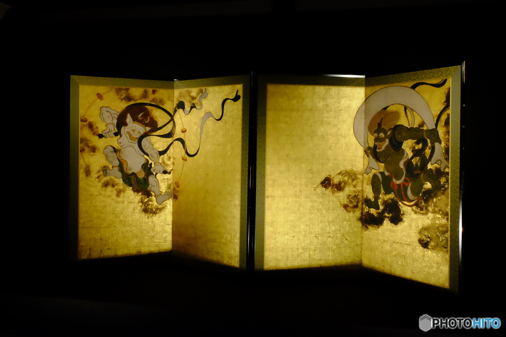 雷神風神図