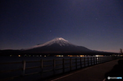 フジヤマ　山中湖から