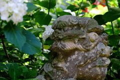 紫陽花飾り