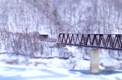 おもちゃの野岩鉄道_冬