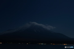 Mt.FUJI IN THE DARK