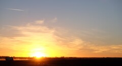 Sun set