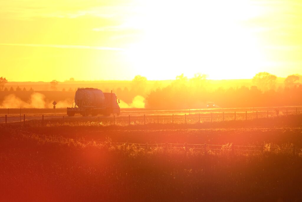 Sun set