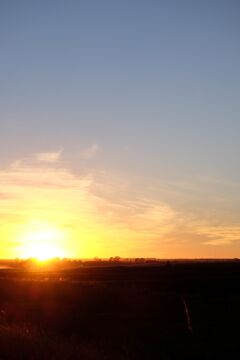 Sun set
