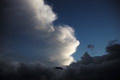 高原の雲