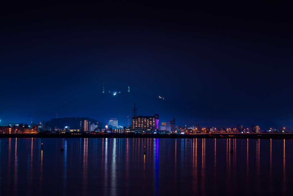 Yoshino River night view