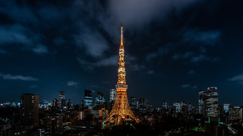 Night view of Tokyo