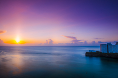 Tumon bay sunset