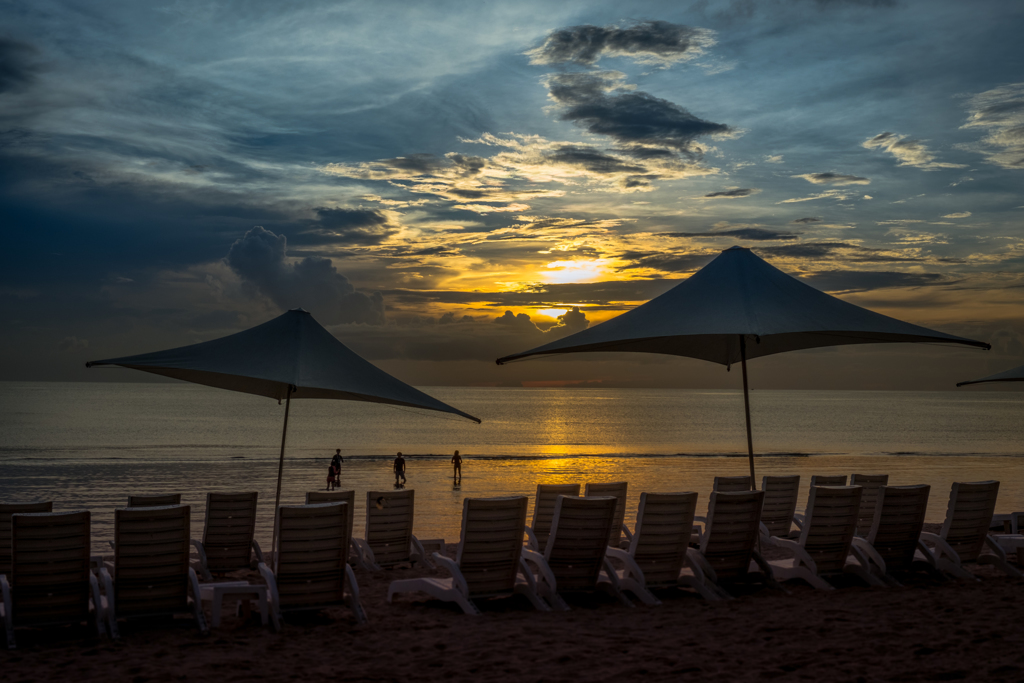 Quiet sandy beach