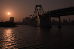 夕日