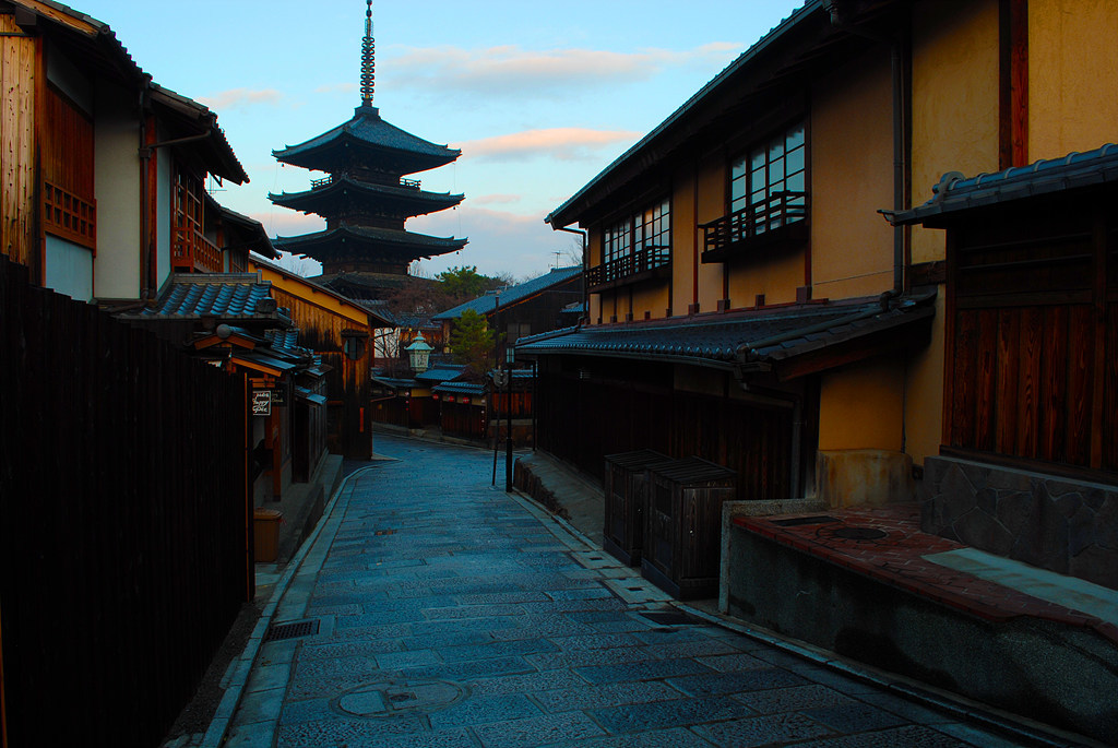 朝の京都