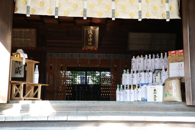 諏方神社にて・２