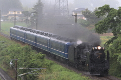 驟雨をついて