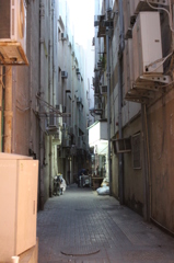 ドバイの路地