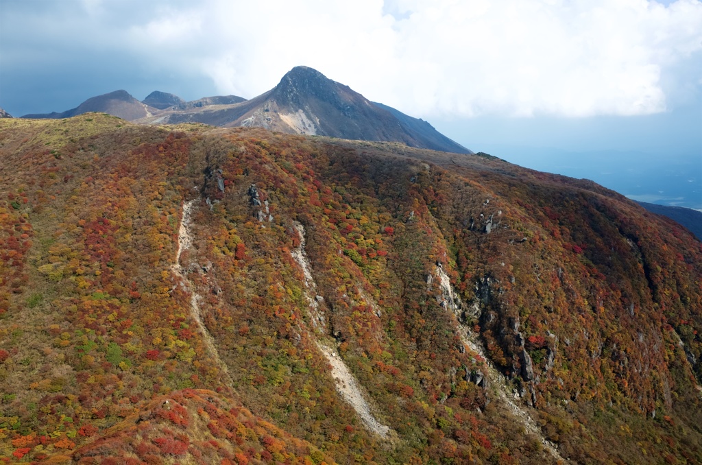 くじゅう肥前ヶ城の紅葉