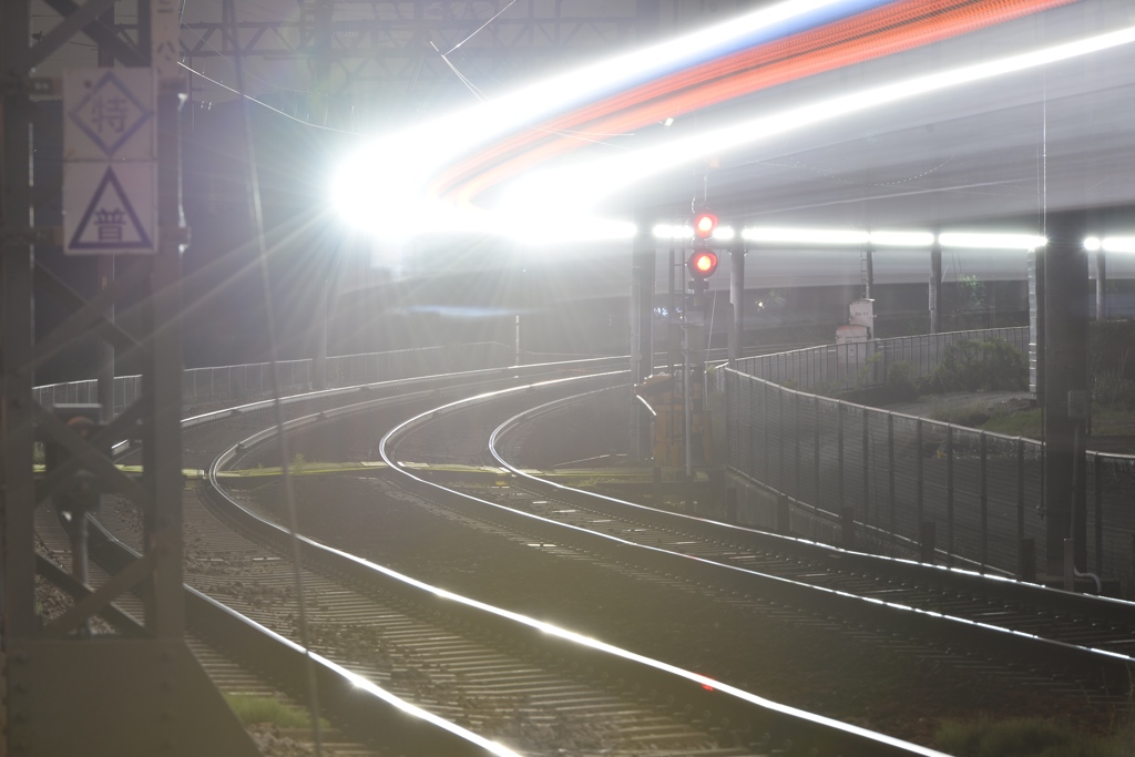 電車って楽しいな。