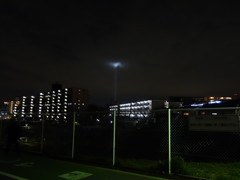 武蔵小杉のサーチライト（謎の光）